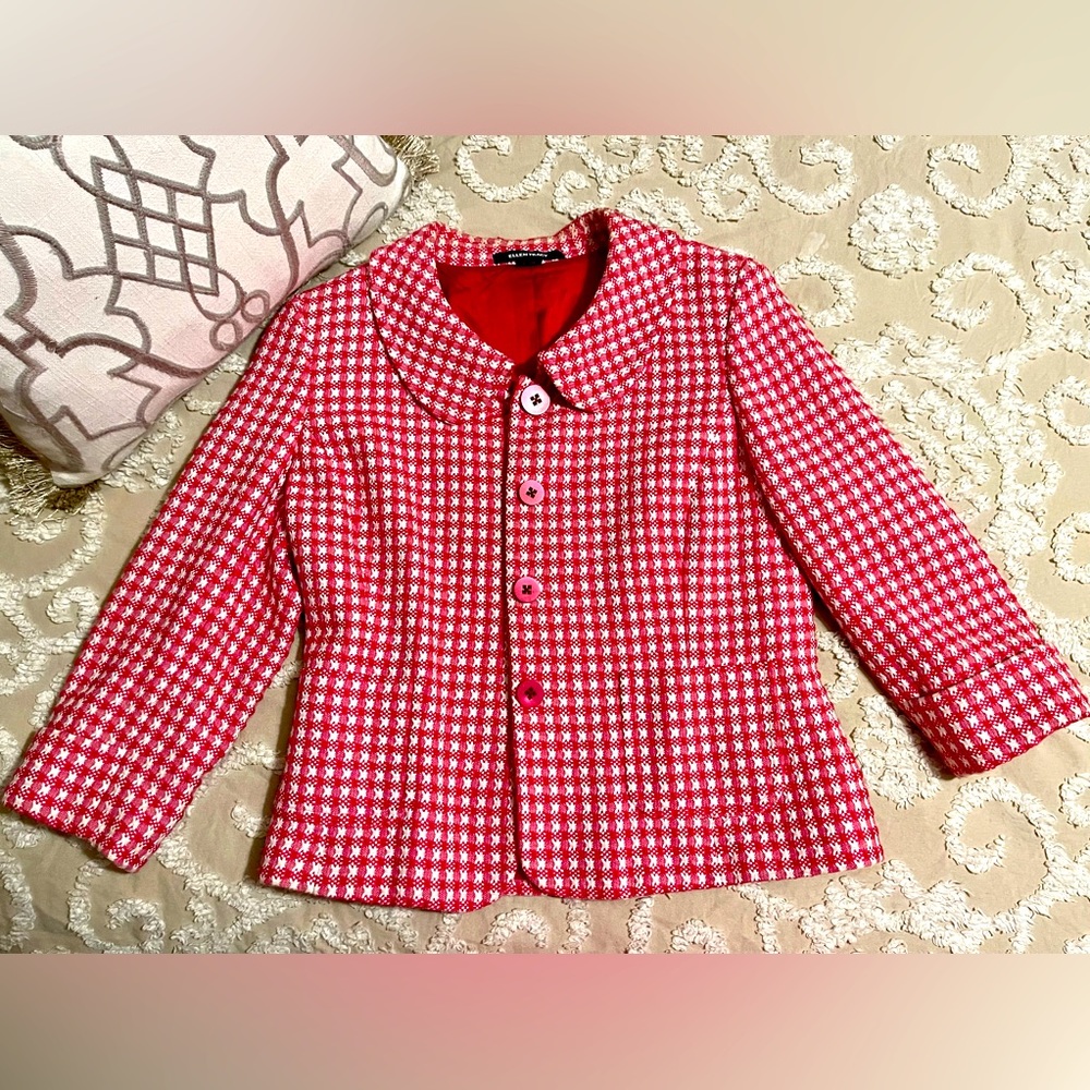 Ellen Tracy stunning pink blazer
